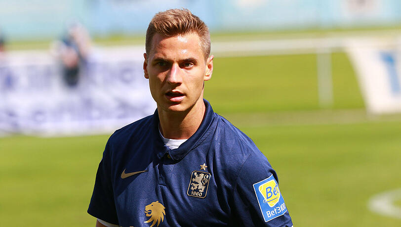 Mittelfeldspieler des TSV 1860: Dennis Dressel.