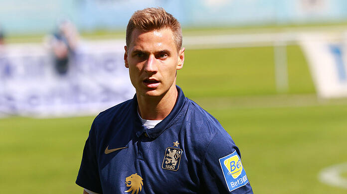 Mittelfeldspieler des TSV 1860: Dennis Dressel.