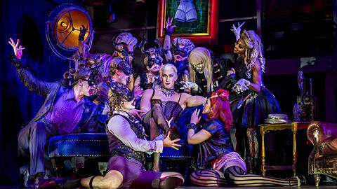 Die "Rocky Horror Show" im Deutschen Theater.