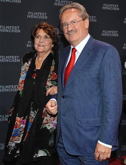 Münchens regierender Oberbürgermeister Christian Ude mit seiner Frau Edith.