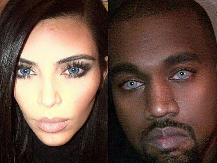 Kim Kardashian und Kanye West sind unter Wölfe gegangen