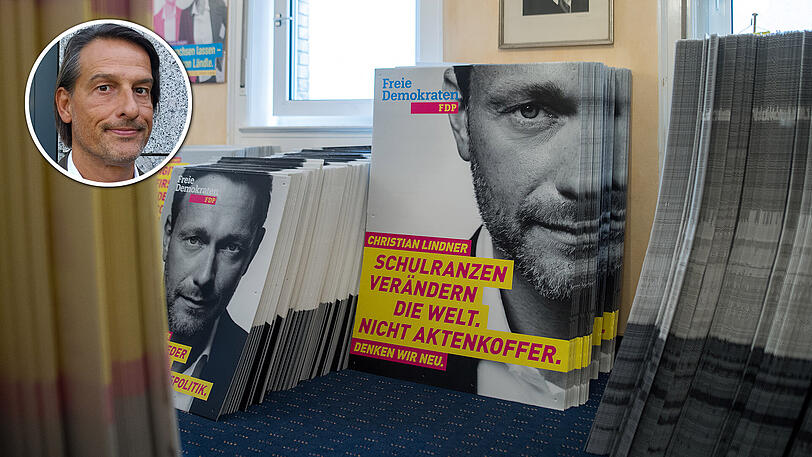 FDP-Chef Christian Lindner nahm auch an der TV-Diskussionsrunde teil.