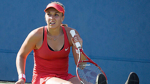 Sabine Lisicki hat immer noch Probleme mit ihrem Knie. Foto: John G. Mabanglo