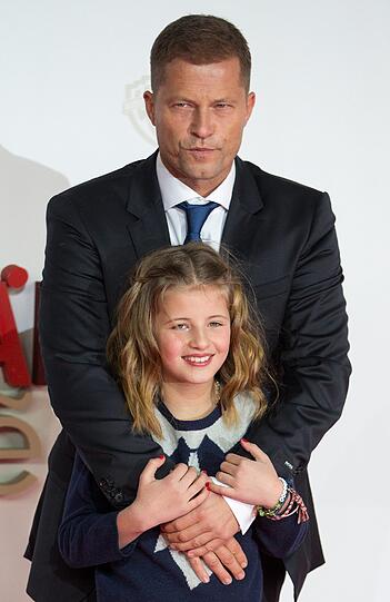 Til Schweiger mit seiner Tochter Emma. Im Sommer wird sie mit Mutter Dana in die USA ziehen.