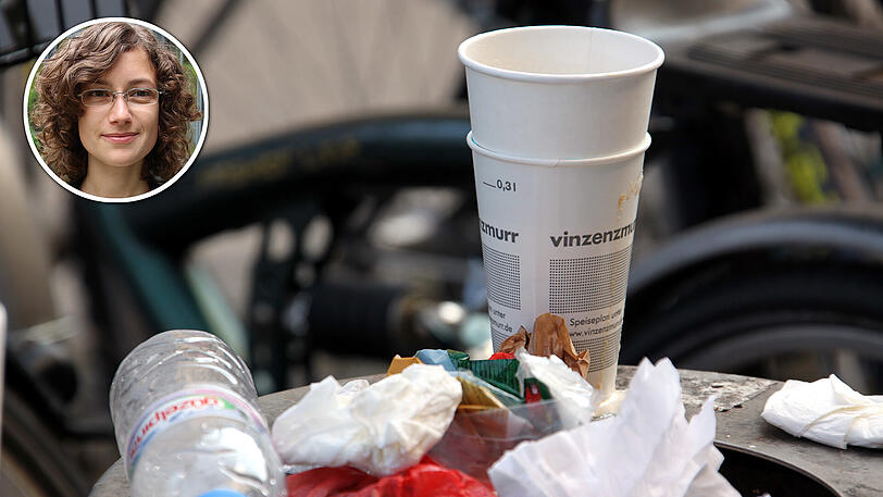 Plastik- statt Pappbecher? Anja Perkuhn über die Notwendigkeit, auch mal nicht den bequemsten Weg einzuschlagen.