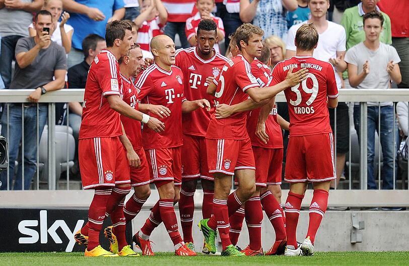 28.: FCB - Nürnberg 2:0. Nächster Derby-Sieg dank Ribéry und Robben.