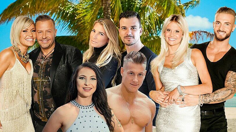 Willi und Jasmin, Giulia und Ludwig (hinten), Roxy und Calvin (vorne), Stephi und Julian (v.l.n.r.)