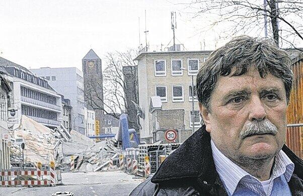 Der Hauseinsturz ging Fritz Schramma persönlich nah. Politisch jedoch vermochte er mit der Katastrophe nicht umzugehen.Foto: ddp