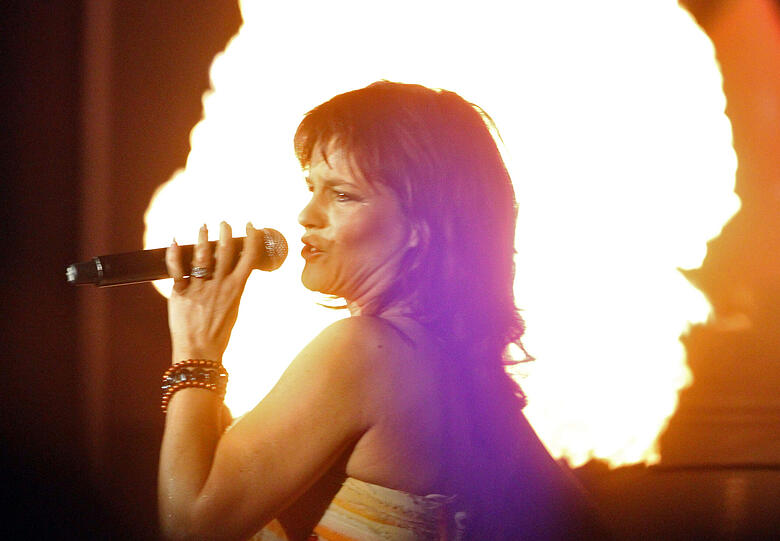 Sehen Sie hier Bilder aus früheren Shows von Andrea Berg.