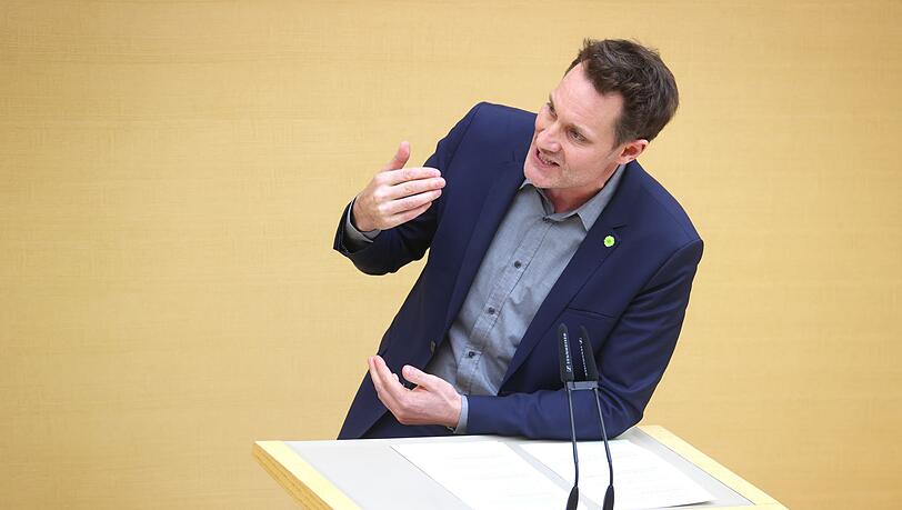 Ludwig Hartmann (Grüne) spricht.