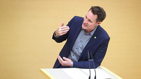 Ludwig Hartmann (Grüne) spricht.