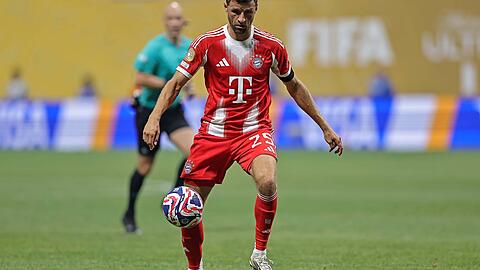 Thomas Müller stand beim Klub-WM-Spiel gegen Paris Saint-Germain ein letztes Mal für den FC Bayern auf dem Platz.