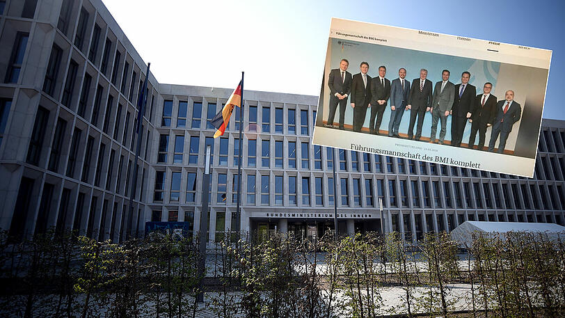 Das Bundesinnenministerium in Berlin. Hier regiert Horst Seehofer mit acht Staatssekretären.