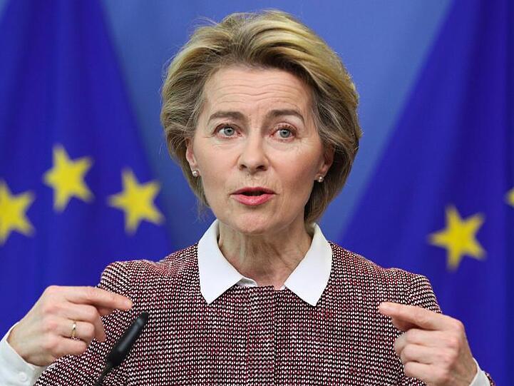 Ursula von der Leyen, Präsidentin der Europäischen Kommission. Foto: Zheng Huansong/XinHua/dpa/Archivbild