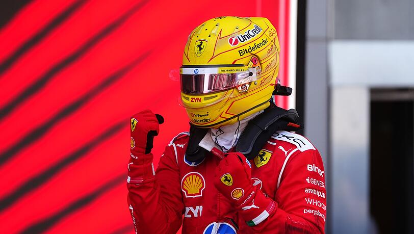 Zurück an der Spitze: Lewis Hamilton hat plötzlich wieder Titelhoffnungen. Zurück an der Spitze: Lewis Hamilton hat plötzlich wieder Titelhoffnungen.