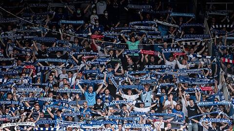 In Bochum waren 12.548 Fans im Stadion.
