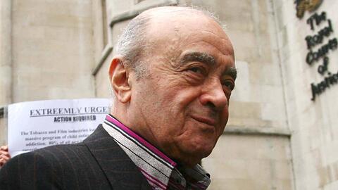 Mohamed Al-Fayed ist 2023 verstorben. Seit der Veröffentlichung einer Doku stehen zahlreiche schwere Vorwürfe gegen den Unternehmer im Raum.