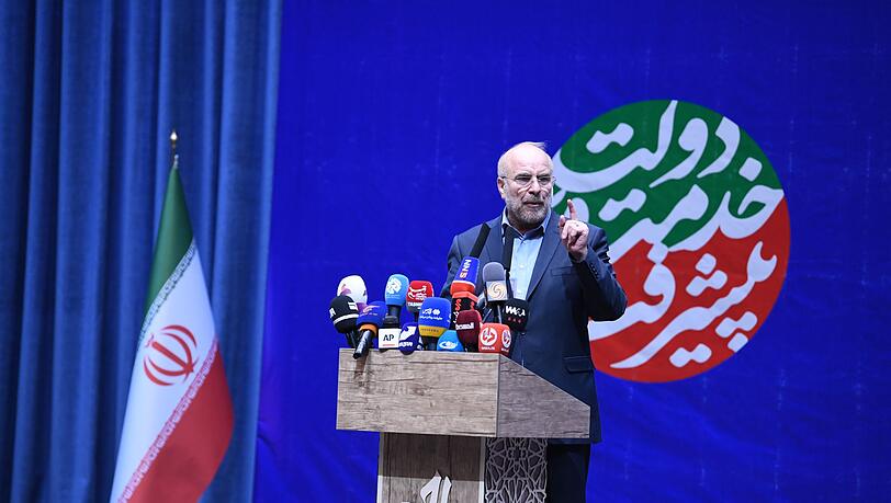 Der Sprecher des iranischen Parlaments spricht Israel und den USA eine deutliche Warnung aus. (Archivbild)