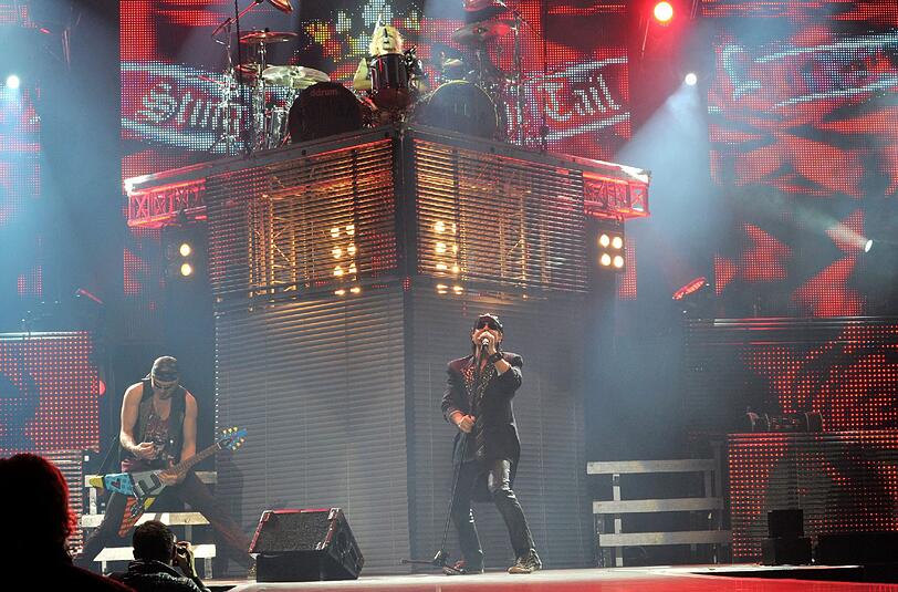 Die Scorpions in der Olympiahalle.