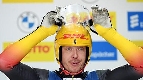 Der deutsche Rennrodler Felix Loch.