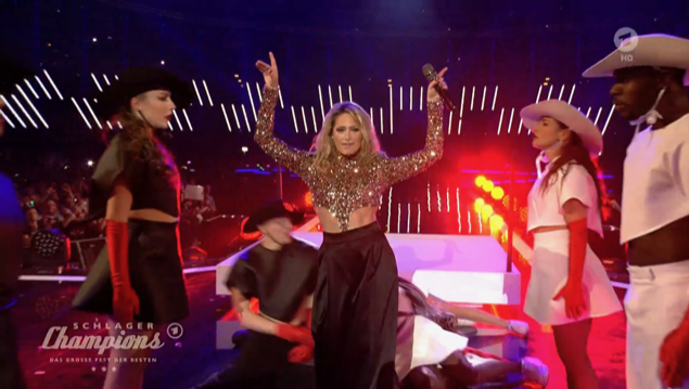 Lieferte wie immer eine fantastische Show: Helene Fischer bei den "Schlagerchampions"