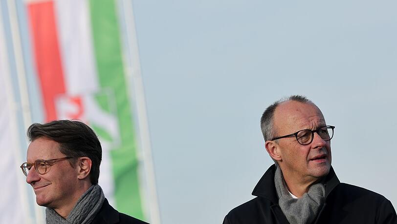 Am Montag kommt Kanzler Friedrich auf Einladung des NRW-CDU-Chefs Hendrik W&uuml;st zu einer Klausur nach Meschede (Archivbild).