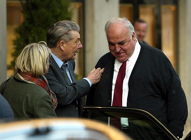 Altkanzler Helmut Kohl will zur Trauerfeier für Leo Kirch kommen.