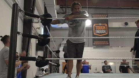 Der Fotobeweis: Wrestling-Nachwuchsinstructor Robby Brookside twitterte das Bild - inzwischen wurde der Tweet gelöscht.