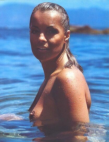 Von Perauer mit der Kamera gemalt: Weltstar Romy Schneider in St. Tropez.