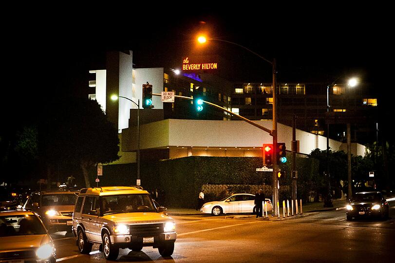 Hier starb die Queen of Pop: Das Beverly Hilton Hotel.