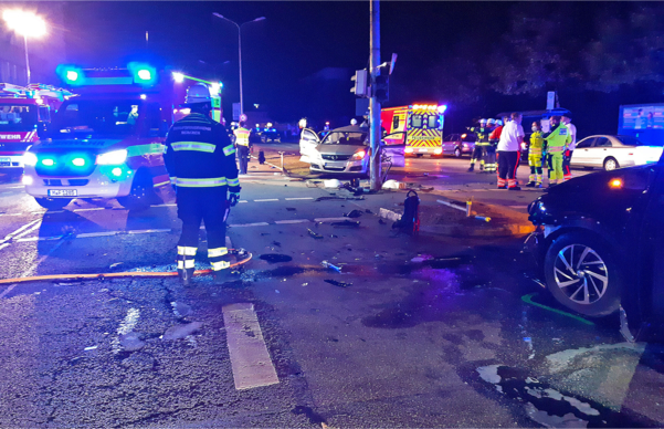 Zahlreiche Einsatzkräfte waren vor Ort.