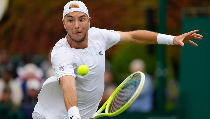 Für Jan-Lennard Struff ist in der dritten Runde in Wimbledon das Turnier vorbei.