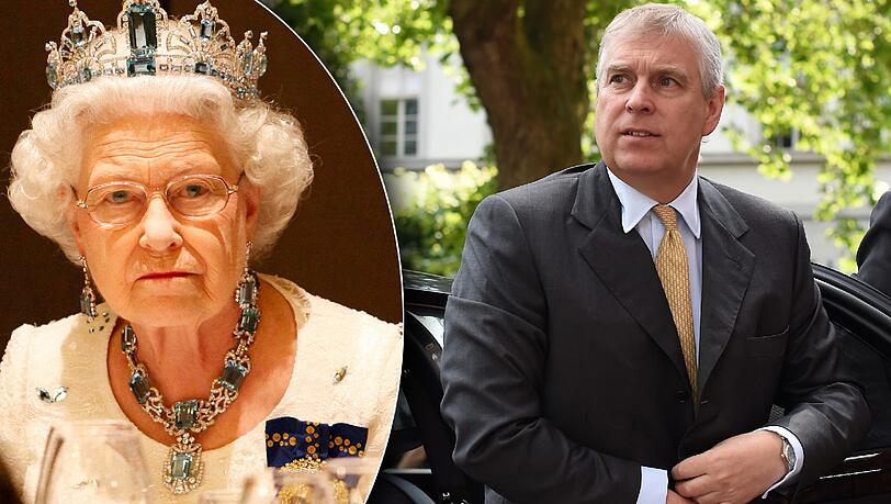 Die Queen dürfte alles andere als "amused" sein: Prinz Andrew soll wegen der angeblichen Sex-Affäre mit einer Minderjährigen in den USA unter Eid aussagen. Die Queen dürfte alles andere als "amused" sein: Prinz Andrew soll wegen der angeblichen Sex-Affäre mit einer Minderjährigen in den USA unter Eid aussagen.