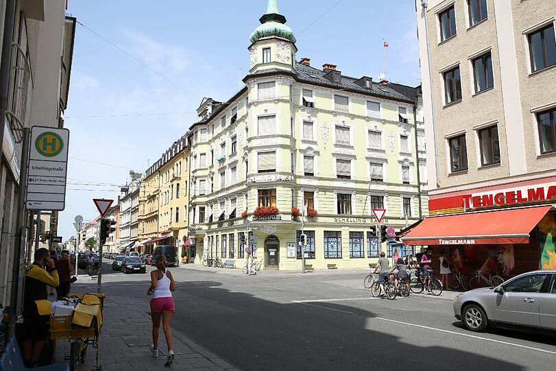 Das Herz der Maxvorstadt: Wegen der Nähe zur Uni lassen sich in der Schellingstraße vor allem viele Studenten nieder.