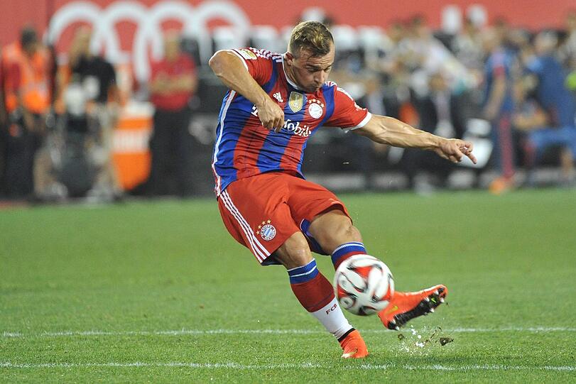 XHERDAN SHAQIRI - NOTE 4:
Kam für Pizarro. Der Schweizer WM-Held verzettelte sich oft auf dem rechten Flügel. Nach wenigen Trainingstagen noch nicht so weit.