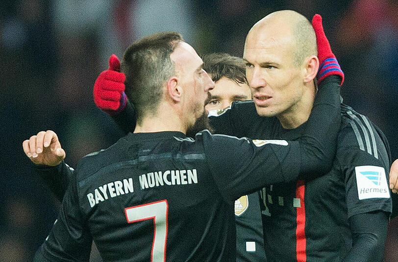 Arjen Robben erzielte in der Hinrunde zehn Treffer