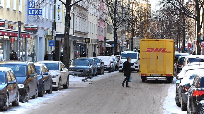Die Weißenburger Straße ist noch eine klassische Straße.