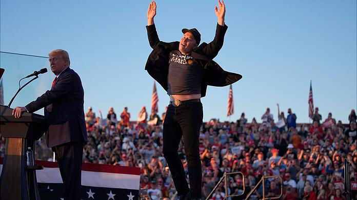 Tech-Milliard&auml;r Musk hat Trump im Wahlkampf unterst&uuml;tzt. (Archivbild)