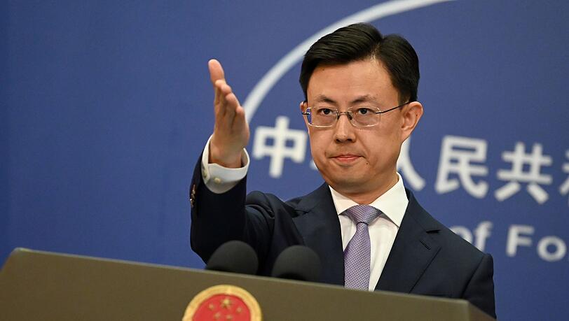 Chinas Außenamtssprecher forderte, keine Bedrohungsszenarien zu verbreiten. (Archivbild) Chinas Außenamtssprecher forderte, keine Bedrohungsszenarien zu verbreiten. (Archivbild)
