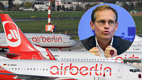 Setzt sich für die schwächelnde Fluggesellschaft Air Berlin ein: Berlins Regierender Bürgermeister Michael Müller.
