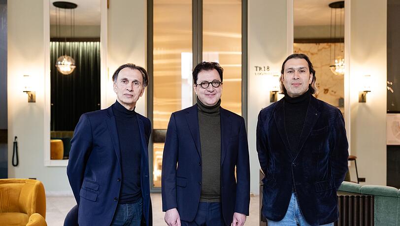 Die drei Chefs Hilaire, Dorny und Jurowski (v.l.).