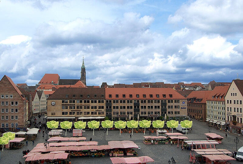 Unsere Stadt soll grüner werden! So stellt sich der Bund Naturschutz den neuen Hauptmarkt vor.
