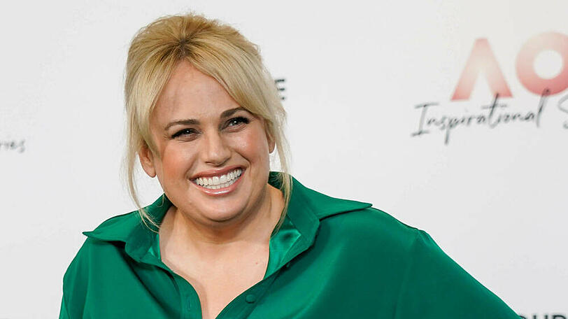 Rebel Wilson strahlt bei den Australian Open