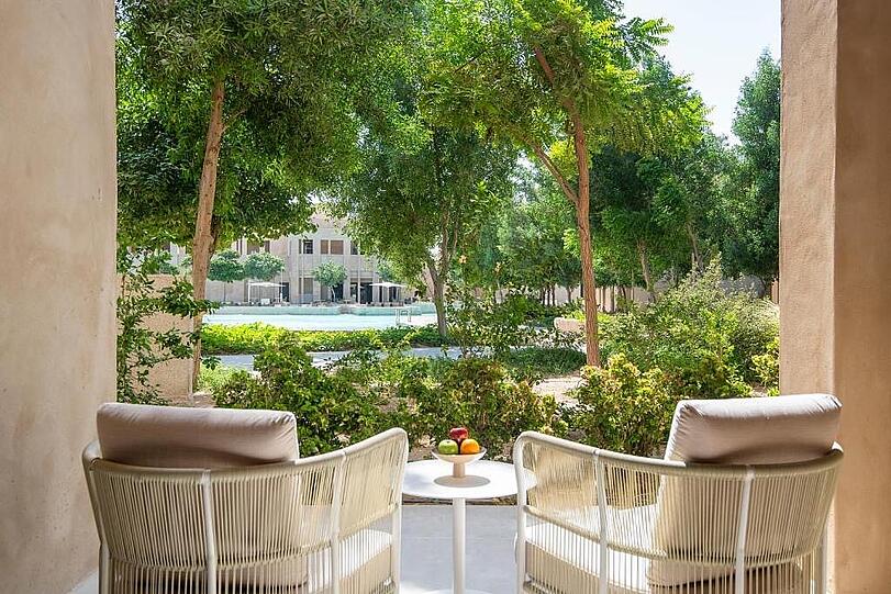 Das Zulal Wellness Resort bietet den DFB-Kickern zahlreiche Möglichkeiten zur Regeneration.