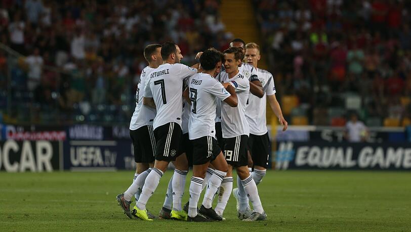 Die deutsche U21-Nationalmannschaft steht im EM-Finale. Die deutsche U21-Nationalmannschaft steht im EM-Finale.