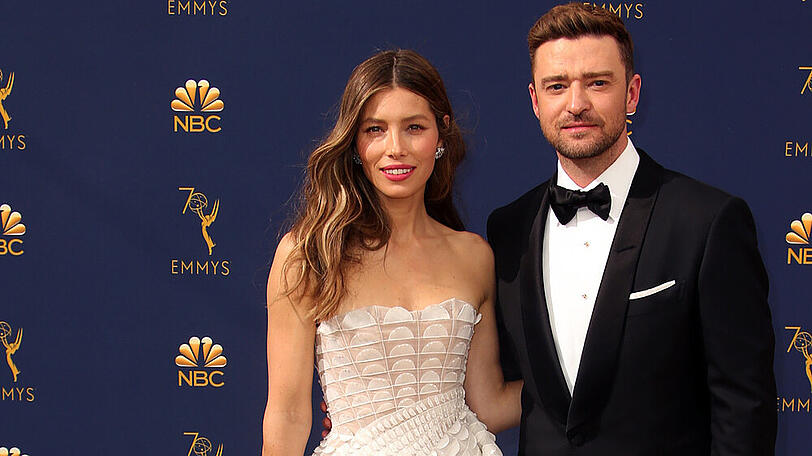 Jessica Biel und Justin Timberlake bei einem Auftritt in Los Angeles.