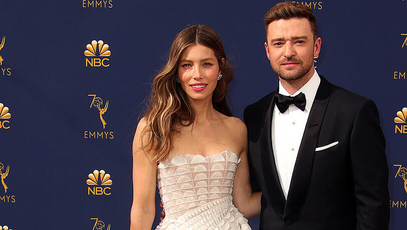 Jessica Biel und Justin Timberlake bei einem Auftritt in Los Angeles.