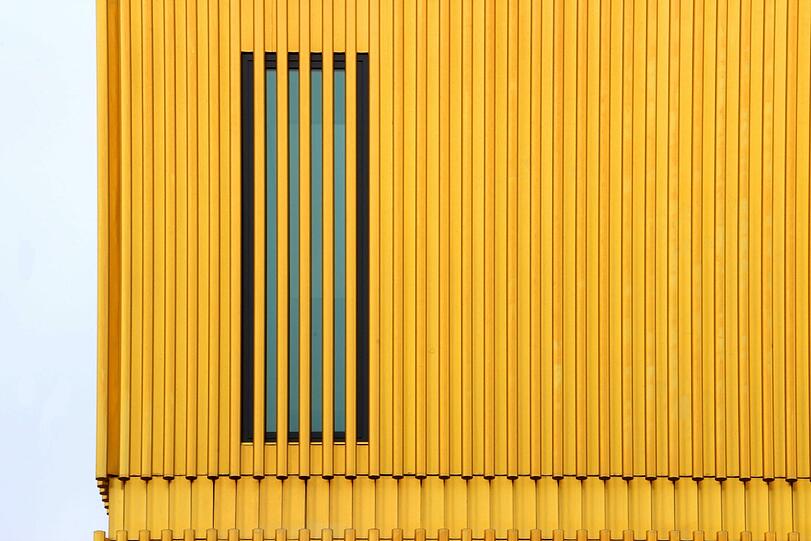 Die Fassade.