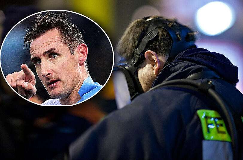 Miroslav Klose rief die Feuerwehr, weil es in seiner Villa nach Chlorgas roch.