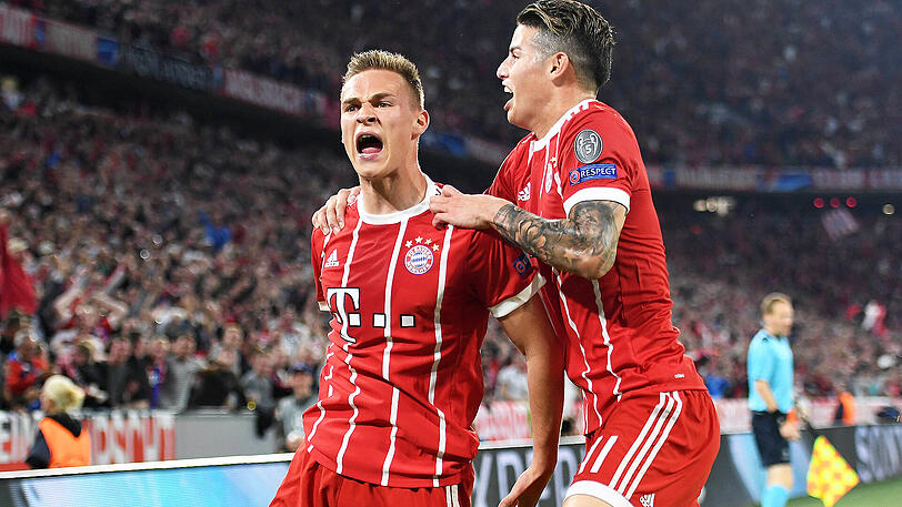 JOSHUA KIMMICH, NOTE 2: Er machte einfach den Robben: Lief aus der eigenen Hälfte in Reals Strafraum und vollstreckte. War das so gewollt? Egal! Auch defensiv stabil.